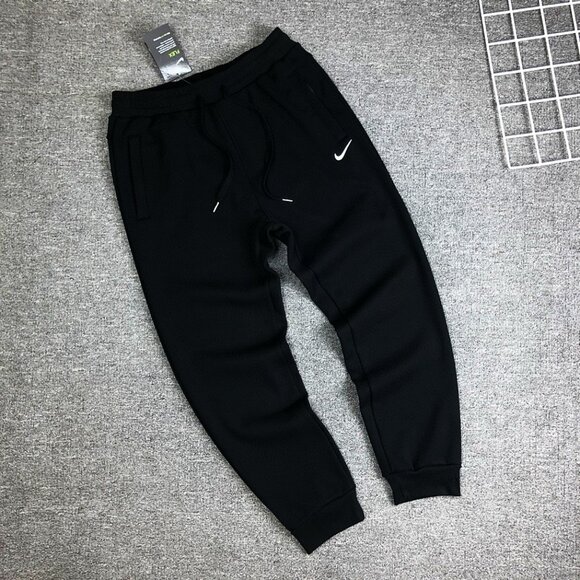 nike embroidered fleece sweatpants - Picture 1 of 8